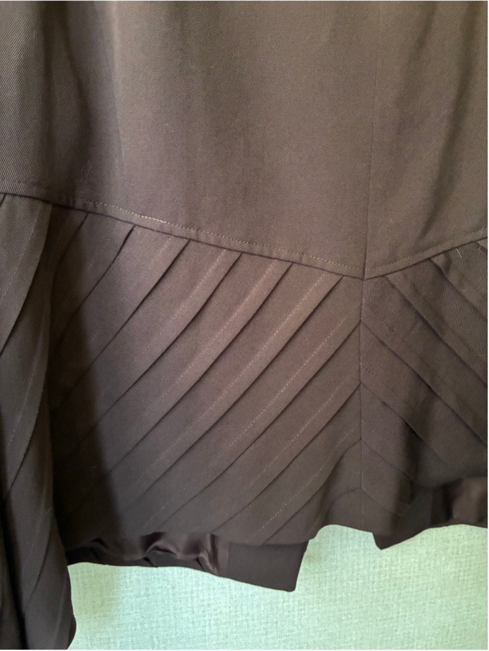 Austin Reed Brown Worsted Wool Blazer Women's 20W - Picture 6 of 6